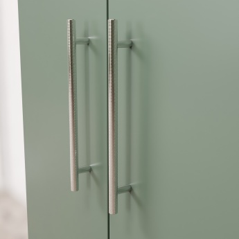Delphi Nordic Green 600mm 2-Door Floor Standing Countertop Vanity Unit | Product Image