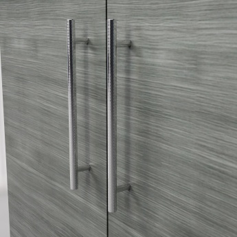 Delphi Nordic Anthracite 800mm 2-Door Floor Standing Countertop Vanity Unit | Product Image