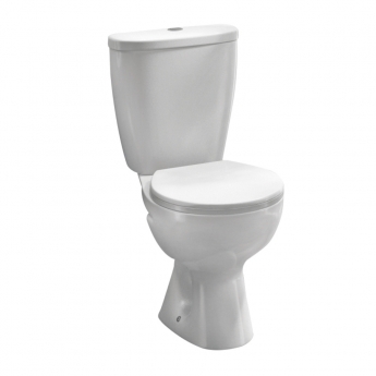 Delphi Original Bog in A Box Close Coupled Toilet Pan with Push Button Cistern - Standard Seat