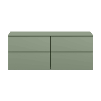 Delphi Penthouse 1200mm 4-Drawer Wall Hung Countertop Vanity Unit | Product Image