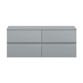 Delphi Penthouse 1200mm 4-Drawer Wall Hung Countertop Vanity Unit | Product Image