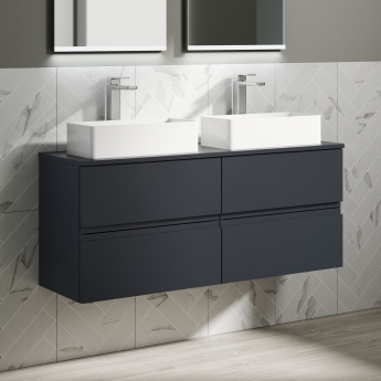 Delphi Penthouse 1200mm 4-Drawer Wall Hung Countertop Vanity Unit | Product Image