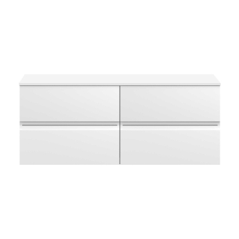 Delphi Penthouse 1200mm 4-Drawer Wall Hung Countertop Vanity Unit | Product Image