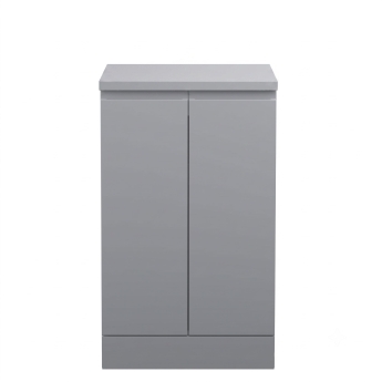 Delphi Penthouse 500mm 2-Door Floor Standing Countertop Vanity Unit | Product Image