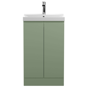Delphi Penthouse 500mm 2-Door Floor Standing Vanity Unit (inc Basin) | Product Image