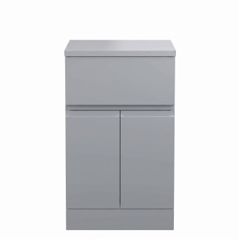 Delphi Penthouse 500mm 2-Door 1-Drawer Floor Standing Countertop Vanity Unit | Product Image