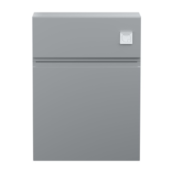 Delphi Penthouse Satin Grey 500mm Back to Wall Toilet WC Unit | Product Image