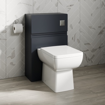 Delphi Colt Rimless Back to Wall Toilet (inc Soft Close Seat) | Product Image
