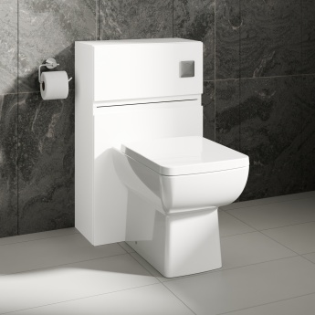 Delphi Penthouse 500mm Back to Wall Toilet WC Unit | Product Image