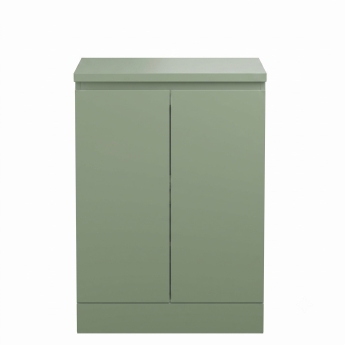 Delphi Penthouse 600mm 2-Door Floor Standing Countertop Vanity Unit | Product Image