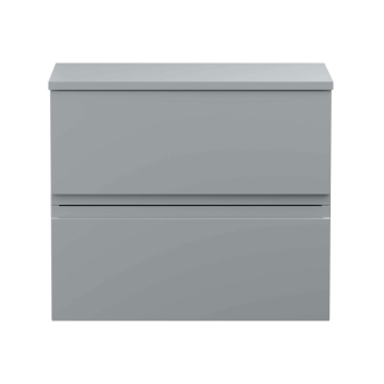 Delphi Penthouse 600mm 2-Drawer Wall Hung Countertop Vanity Unit | Product Image