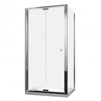 Delphi Vodas 6+ Bi-Fold Shower Door 700mm Wide - 6mm Glass