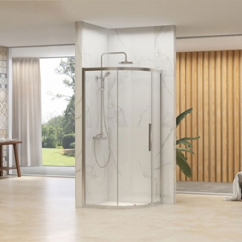 Delphi Vodas 6+ 1-Door Quadrant Shower Enclosure 900mm x 900mm - 6mm Glass