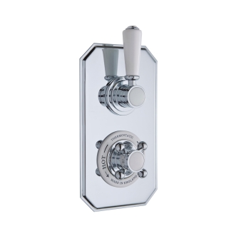 Delphi Windsor Chrome 2-Outlet Dual Concealed Shower Valve | Product Image