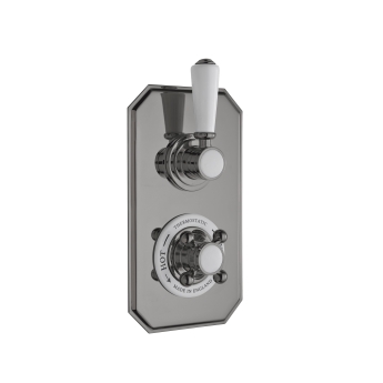 Delphi Windsor Brushed Pewter 1-Outlet Dual Concealed Shower Valve | Product Image