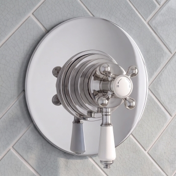 Delphi Windsor Chrome 1-Outlet Concentric Concealed Shower Valve | Product Image