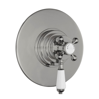 Delphi Windsor Brushed Pewter 1-Outlet Concentric Concealed Shower Valve | Product Image