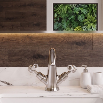 Delphi Windsor Lever Chrome Mono Basin Mixer Tap (inc Pop-Up Waste) | Product Image