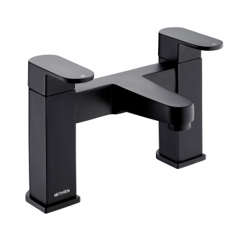 Deva Amio Bath Filler Tap Pillar Mounted - Matte Black