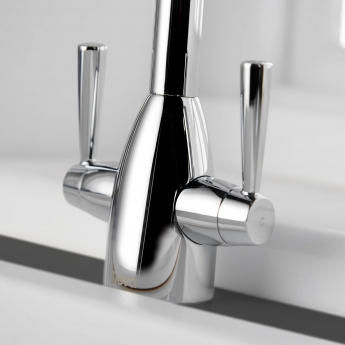 Deva Carlow Kitchen Sink Mixer Tap - Chrome