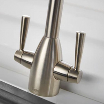 Deva Carlow Kitchen Sink Mixer Tap - Brushed Chrome