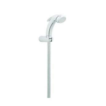 Deva Douche Kit Plastic with Hose And Wall Bracket - ABS Handset
