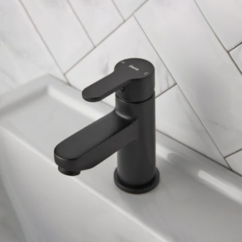 Deva Ethos Basin Mixer Tap - Matt Black