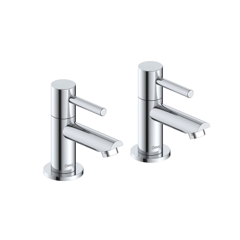 Deva Insignia Bath Taps Pair - Chrome | Product Image