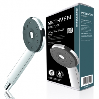 Deva Kiri Satinjet Low Flow Shower Handset - Chrome