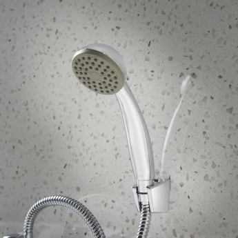 Deva Lace Deck Mounted Bath Shower Mixer Tap - Chrome | Product Image