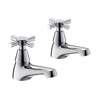 Deva Milan Basin Taps (Pair) - Chrome | Product Image