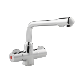 Deva Puffin Mono Kitchen Sink Mixer Tap Chrome | Product Image