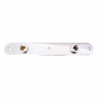Deva Bar Shower Wall Plate Chrome