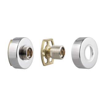 Deva Easy-Fit Bar Shower Front Wall Fixings Pair