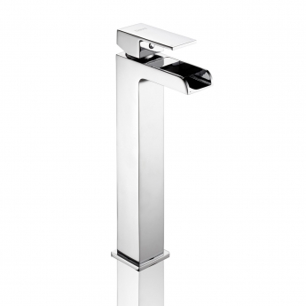 Deva Sparkle MK2 Waterfall Mono Tall Basin Mixer Tap - Chrome