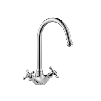 Deva Venetian Mono Kitchen Sink Mixer Tap Chrome | Product Image