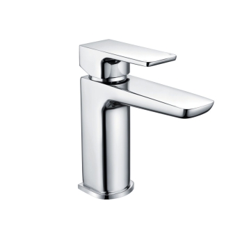 Duchy Caradon Chrome Mini Mono Basin Mixer Tap (inc Press Top Waste) | Product Image
