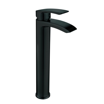Duchy Hendra Black Tall Mono Basin Mixer Tap | Product Image