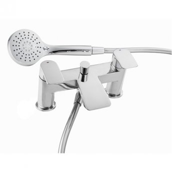 Duchy Pisco Pattern Bath Shower Mixer - Chrome