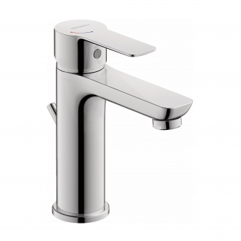 Duravit D-Code Medium Basin Mixer Tap with Pop-Up Waste - Chrome
