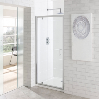 Eastbrook Vantage Pivot Shower Door - 6mm Glass