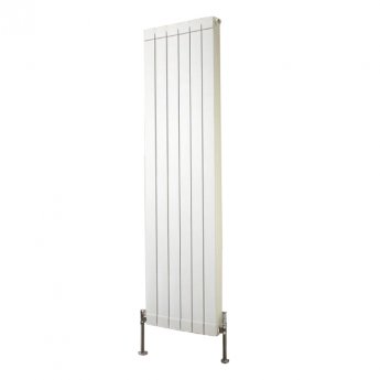 EcoRad Trend Aluminium Radiator 1846mm H x 500mm W (6 Sections) - White