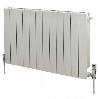 EcoRad Trend Aluminium Radiator 440mm H x 980mm W (12 Sections) - White