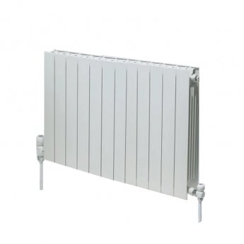 EcoRad Trend Aluminium Radiator 690mm H x 980mm W (12 Sections) - White