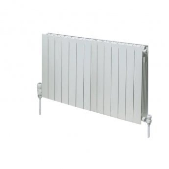 EcoRad Trend Aluminium Radiator 690mm H x 1140mm W (14 Sections) - White