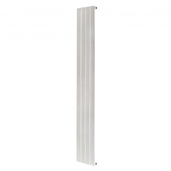 EcoRad Lateral Slimline Single Vertical Radiator 2020mm H x 236mm W (3 Sections) - White