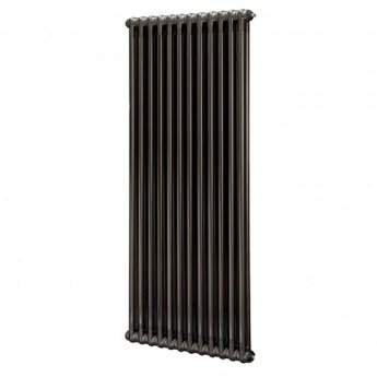 EcoRad Legacy Bare Metal Lacquer 2-Column Radiator 1800mm High x 564mm Wide 12 Sections