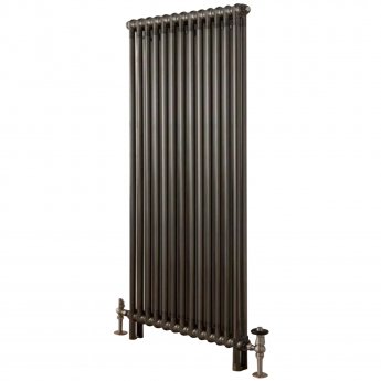 EcoRad Legacy Raw Metal Lacquer Vertical Column Radiator