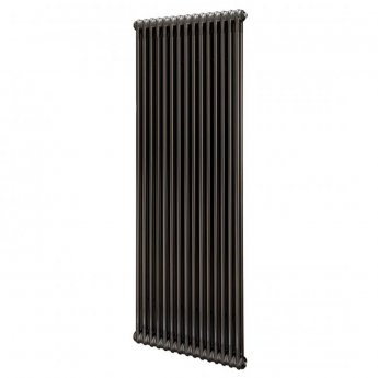 EcoRad Legacy Bare Metal Lacquer 2-Column Radiator 1800mm High x 699mm Wide 15 Sections