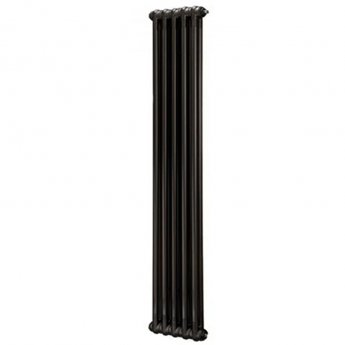 EcoRad Legacy Bare Metal Lacquer 2-Column Radiator 1800mm High x 249mm Wide 5 Sections | Product Image